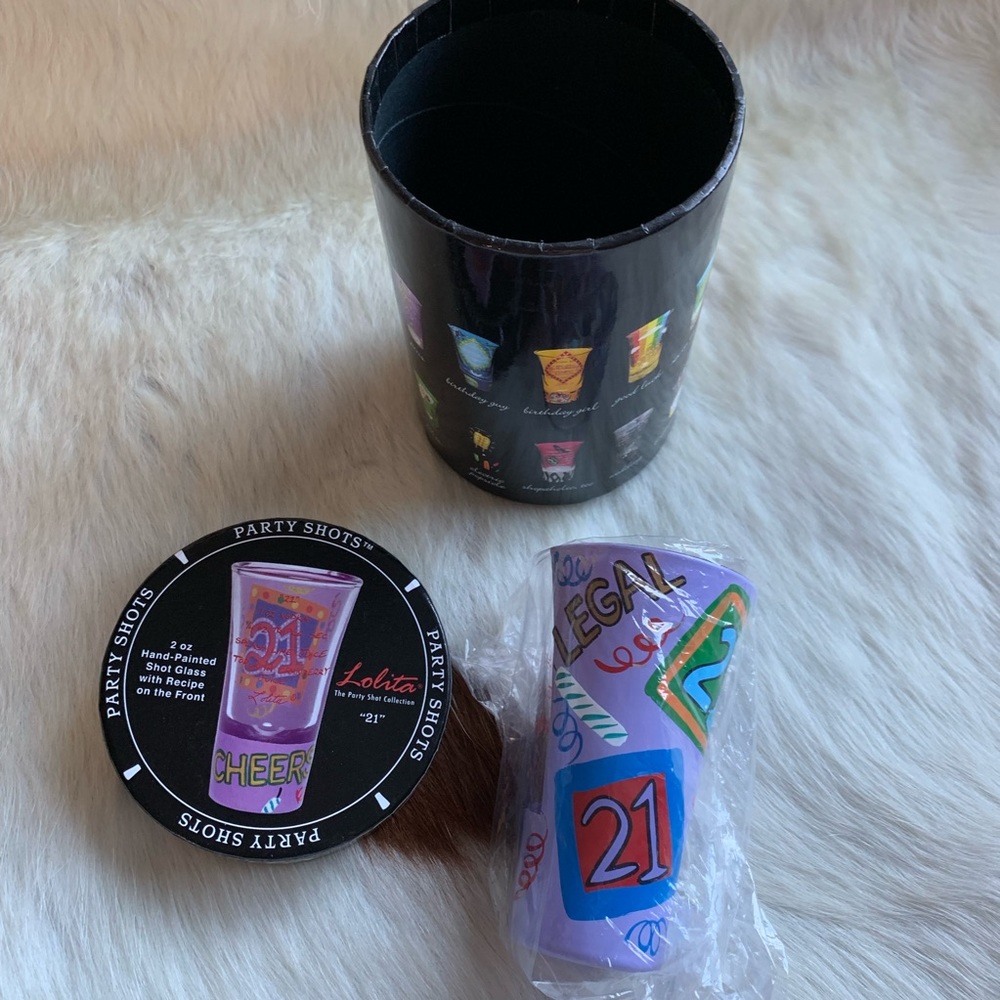 NWT! LOLITA • “21” Shot Glass